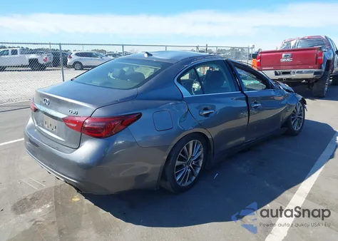 2018 Infiniti Q50 3.0T Luxe z USA, uszkodzony, nr VIN JN1EV7AP8JM359895
